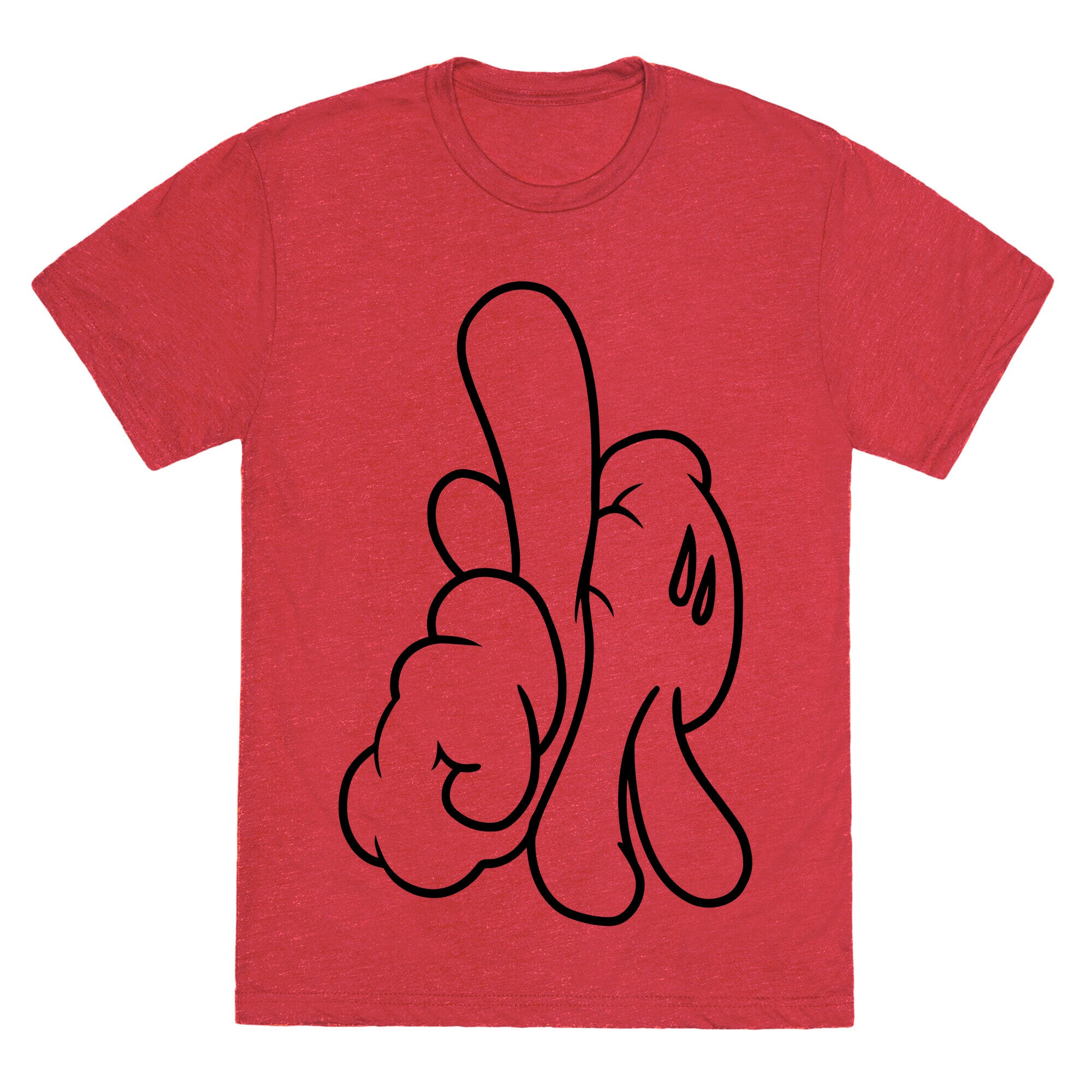 LA (Cartoon Hands) Unisex Triblend Tee