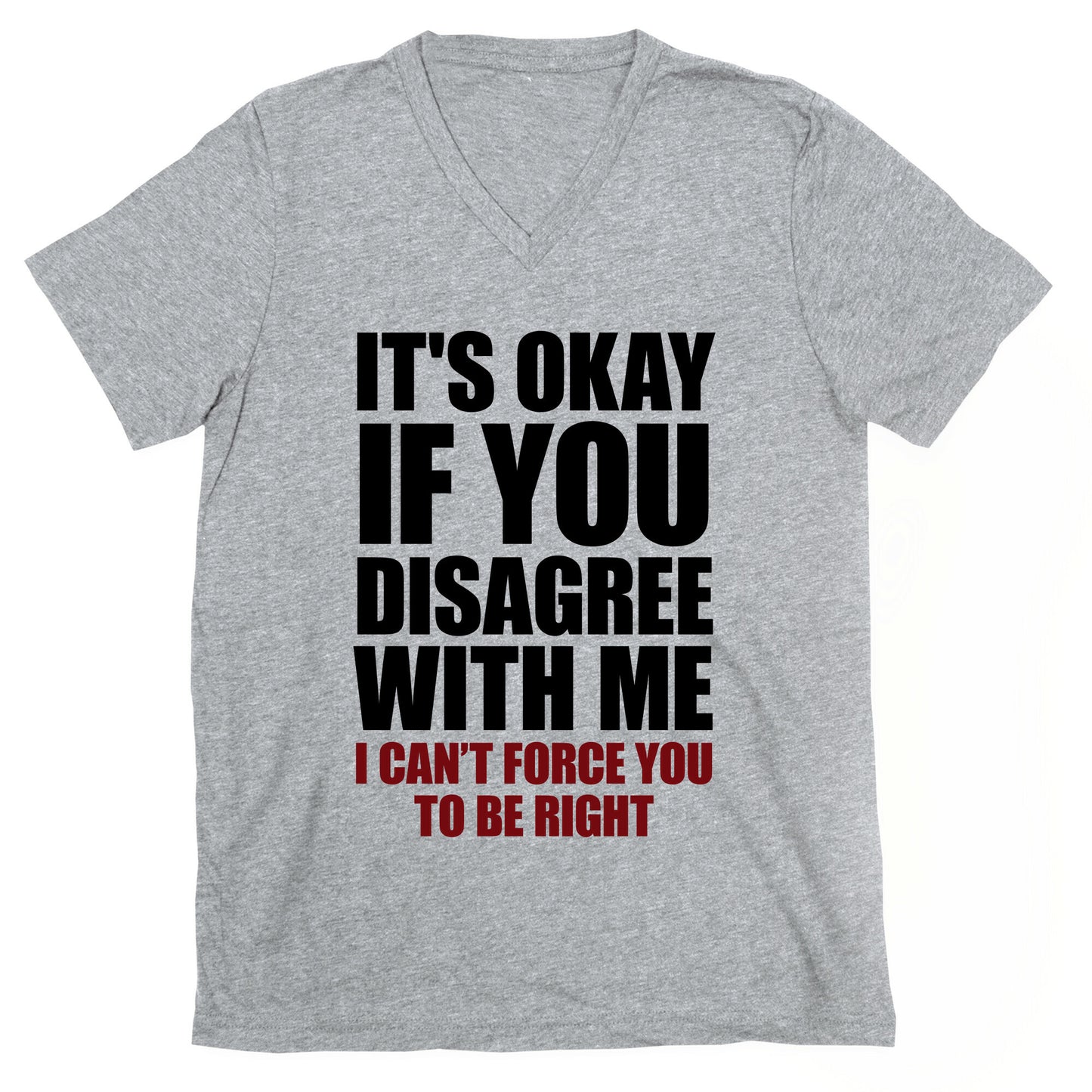 It's Okay If You Disagree With Me V-Neck