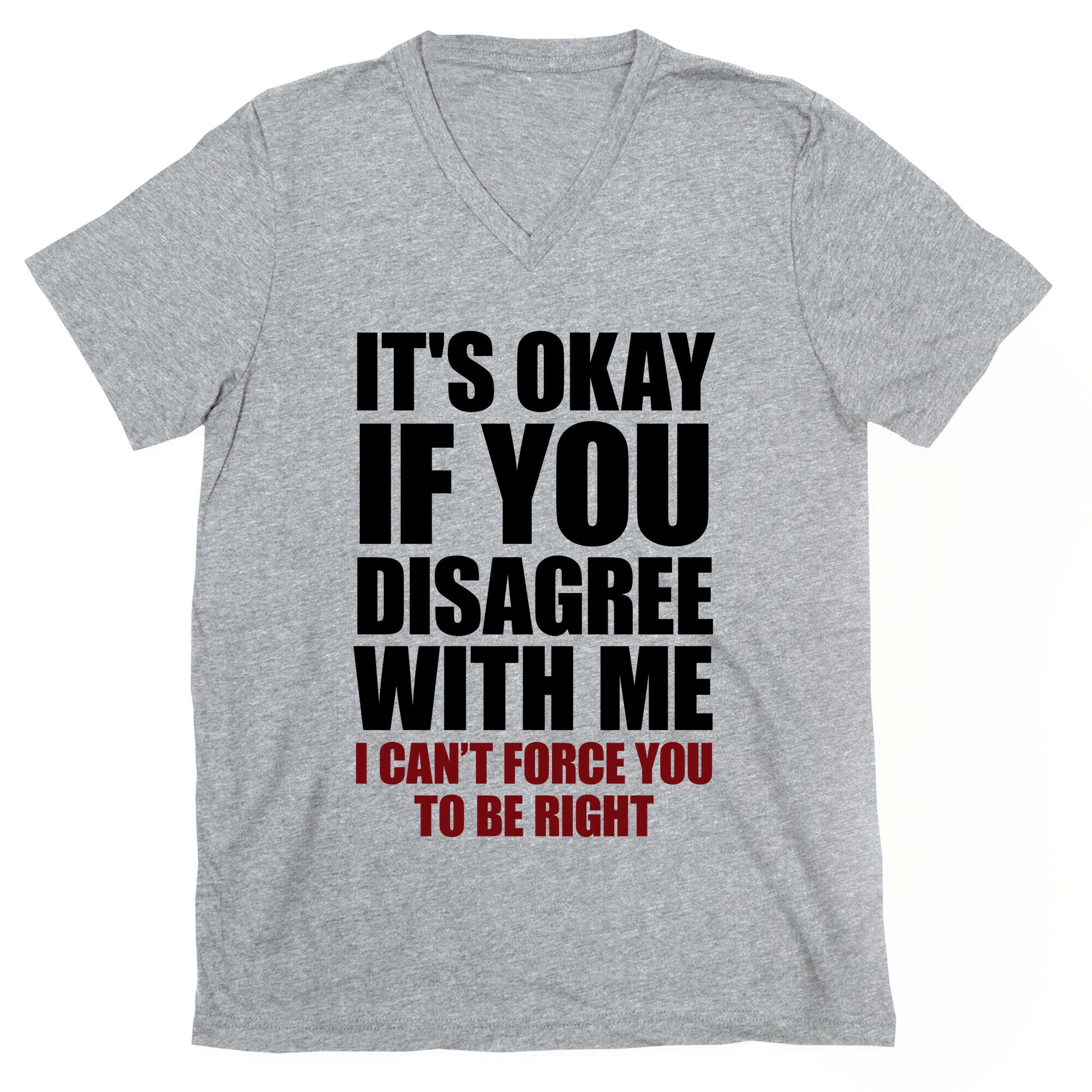 It's Okay If You Disagree With Me V-Neck