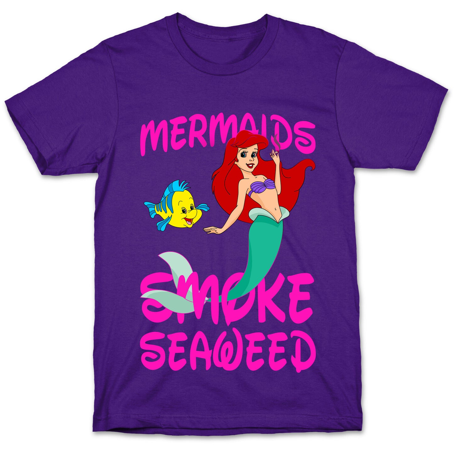 Mermaids Smoke Seaweed T-Shirt