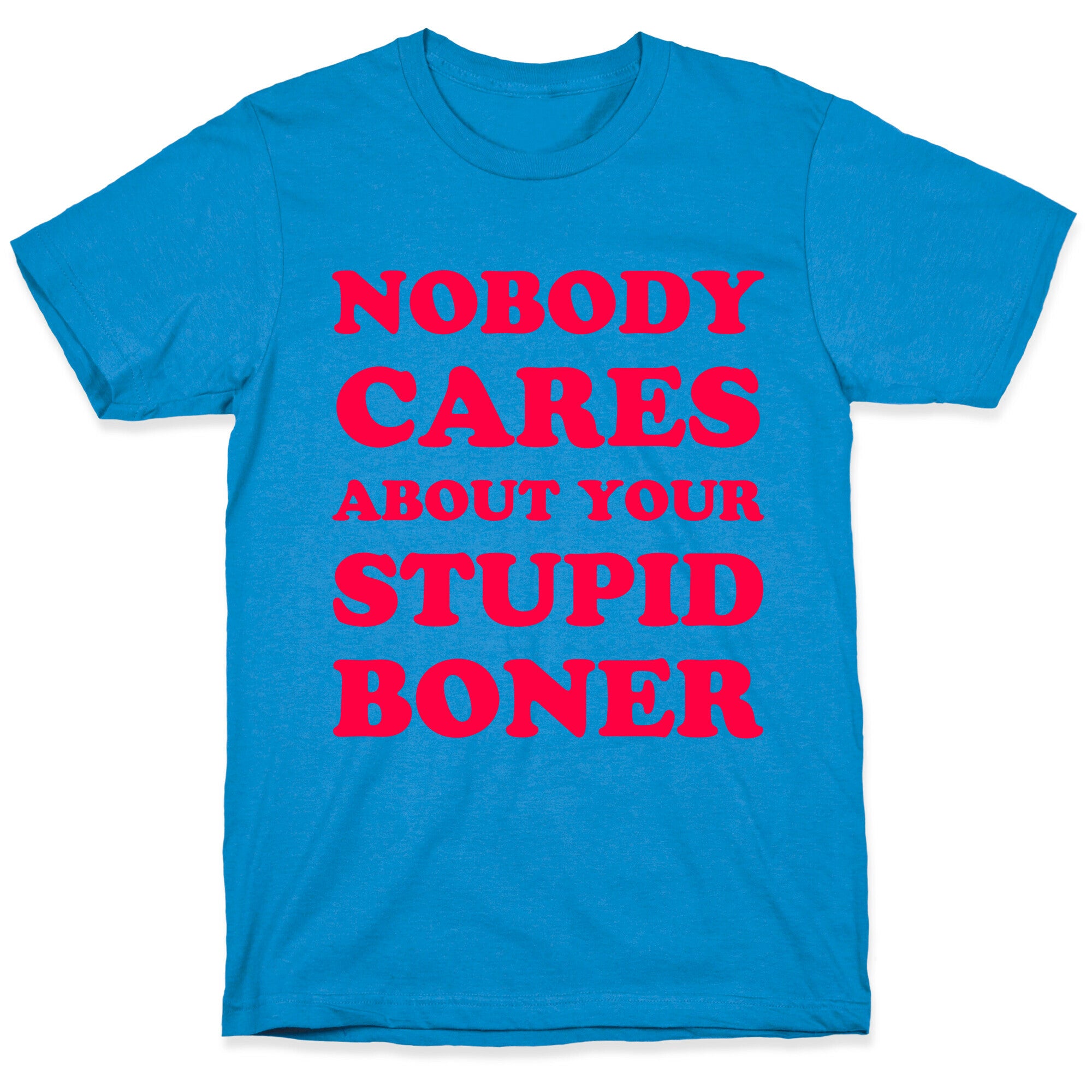 Nobody Cares About Your Stupid Boner T-Shirt