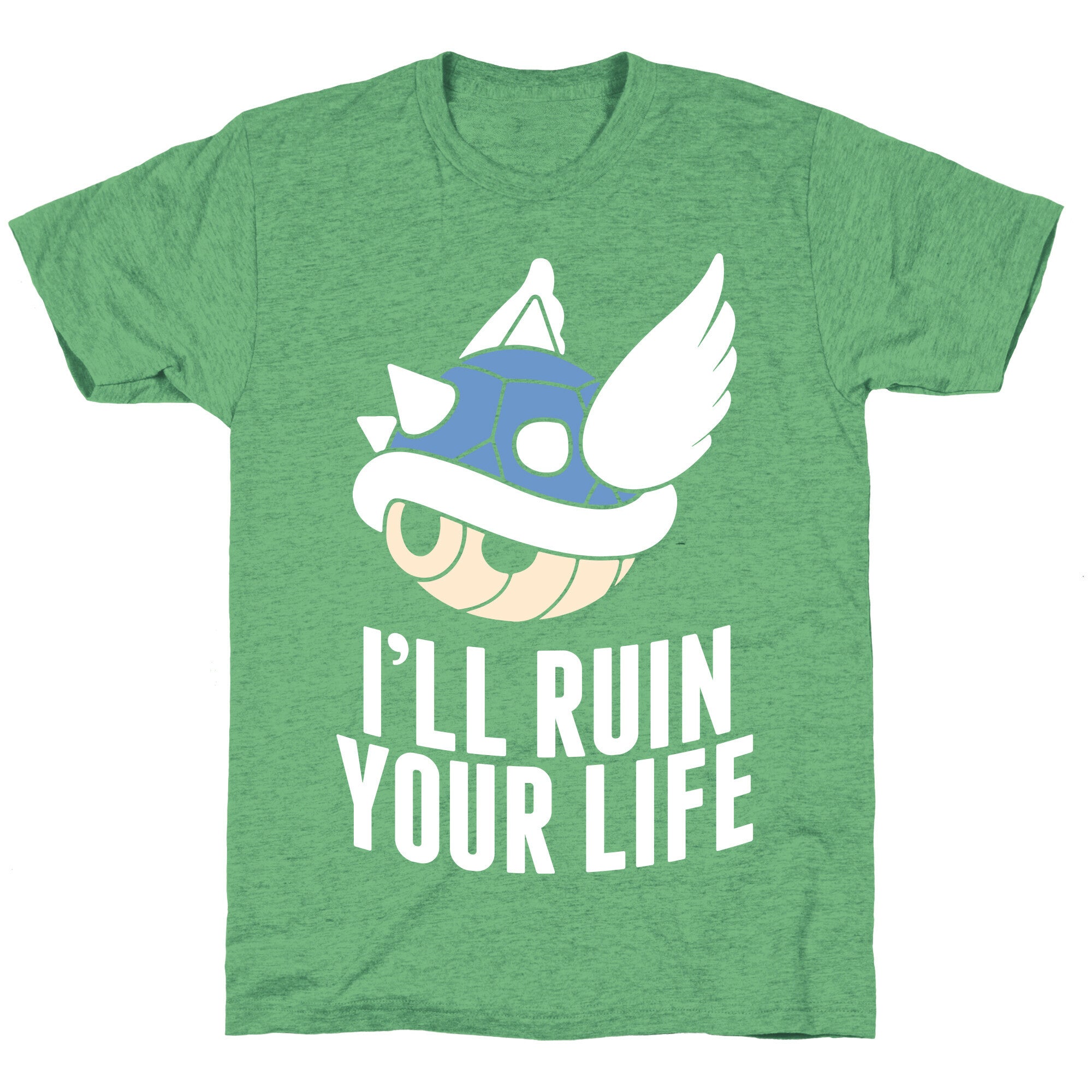 Blue Shell Will Ruin Your Life Unisex Triblend Tee