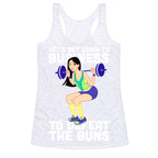 Let's Get Down to Business Parody Racerback Tank