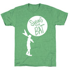 Swing The Bat Unisex Triblend Tee
