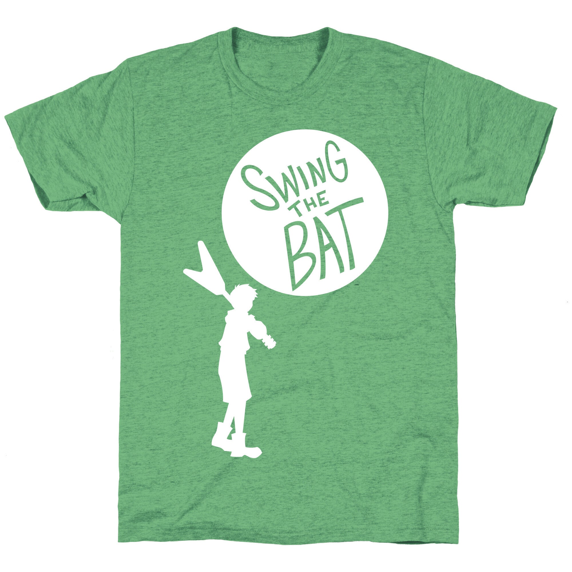 Swing The Bat Unisex Triblend Tee