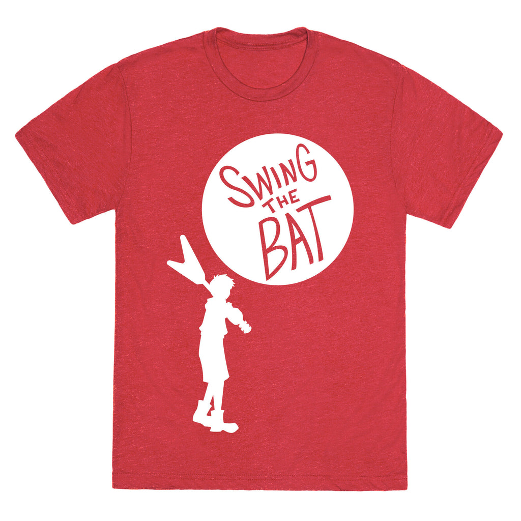 Swing The Bat Unisex Triblend Tee