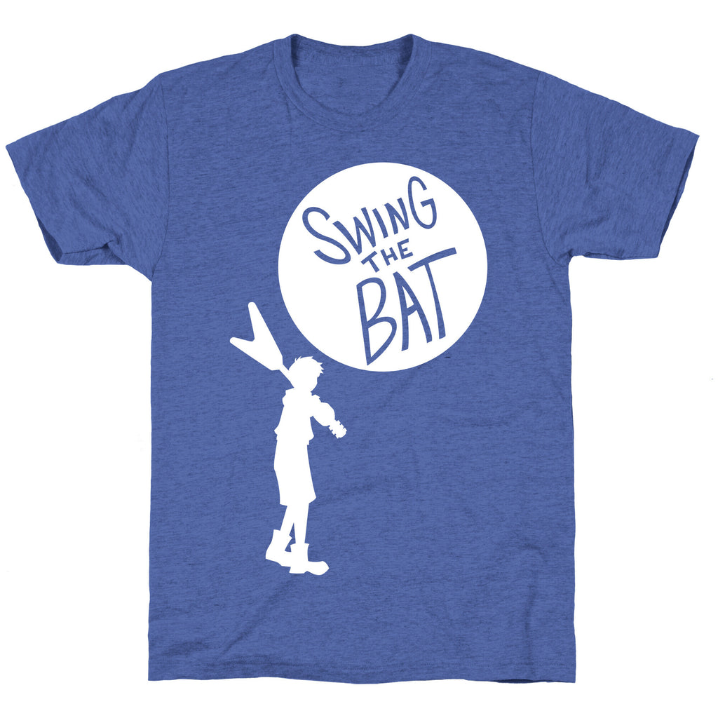 Swing The Bat Unisex Triblend Tee