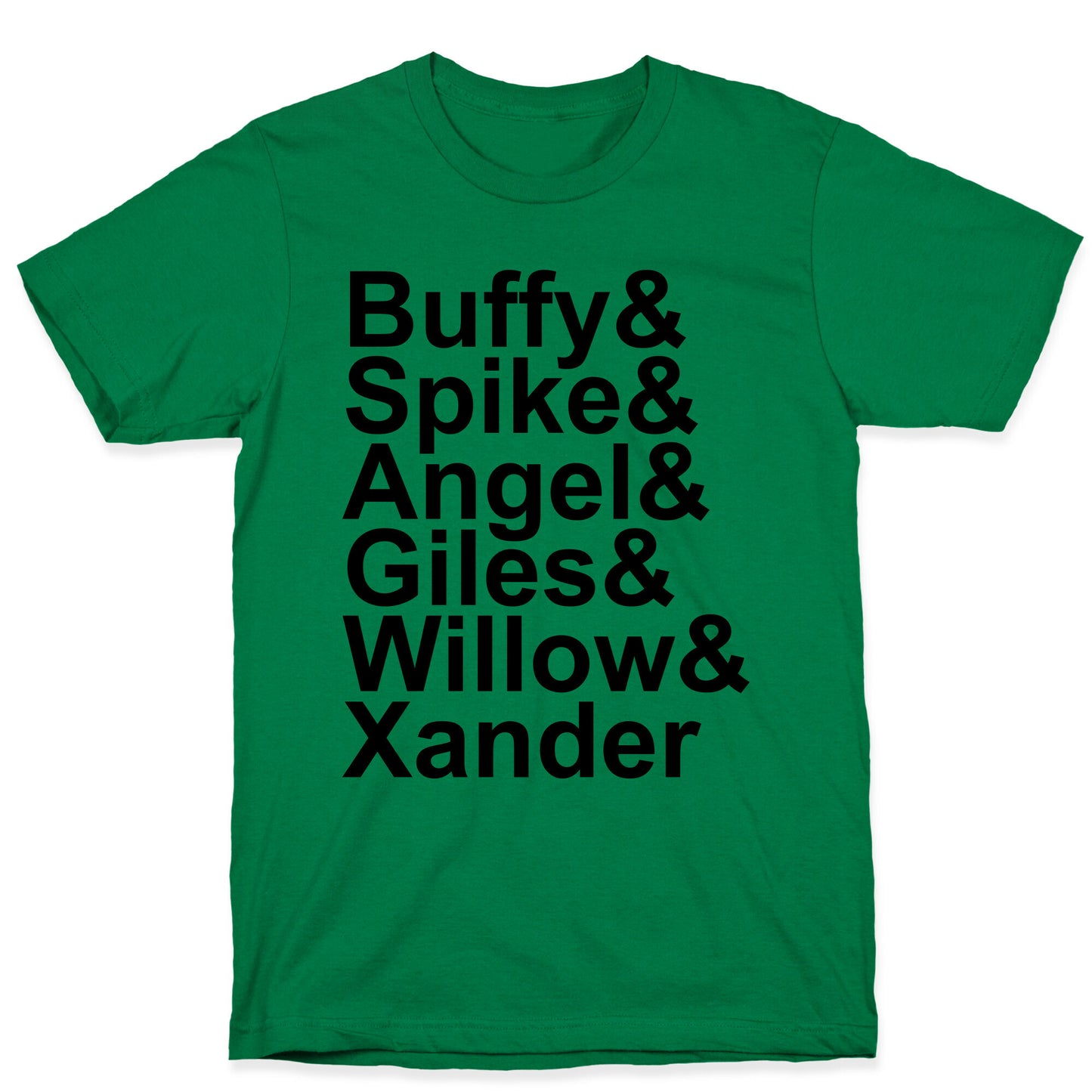 Buffy Names T-Shirt