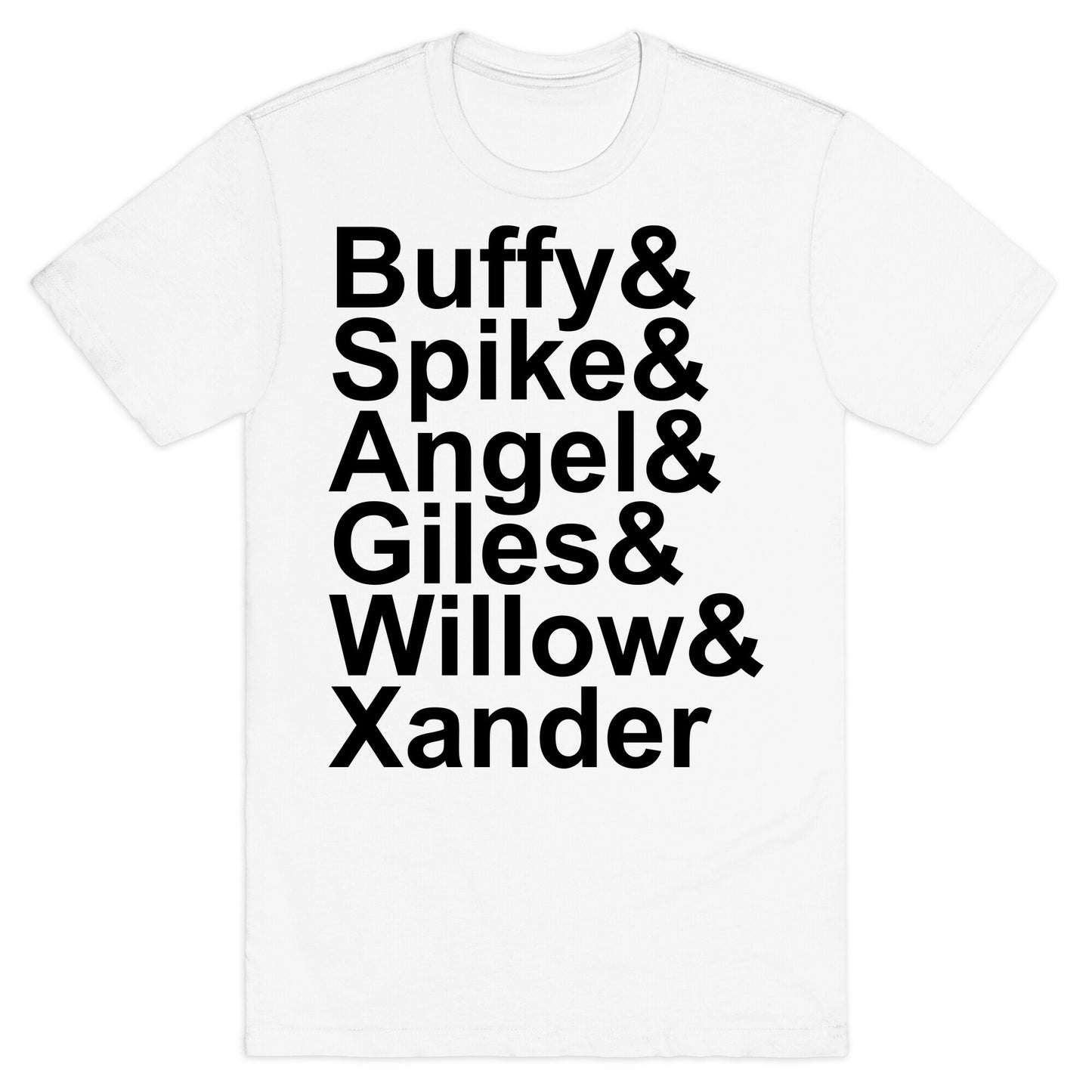 Buffy Names T-Shirt
