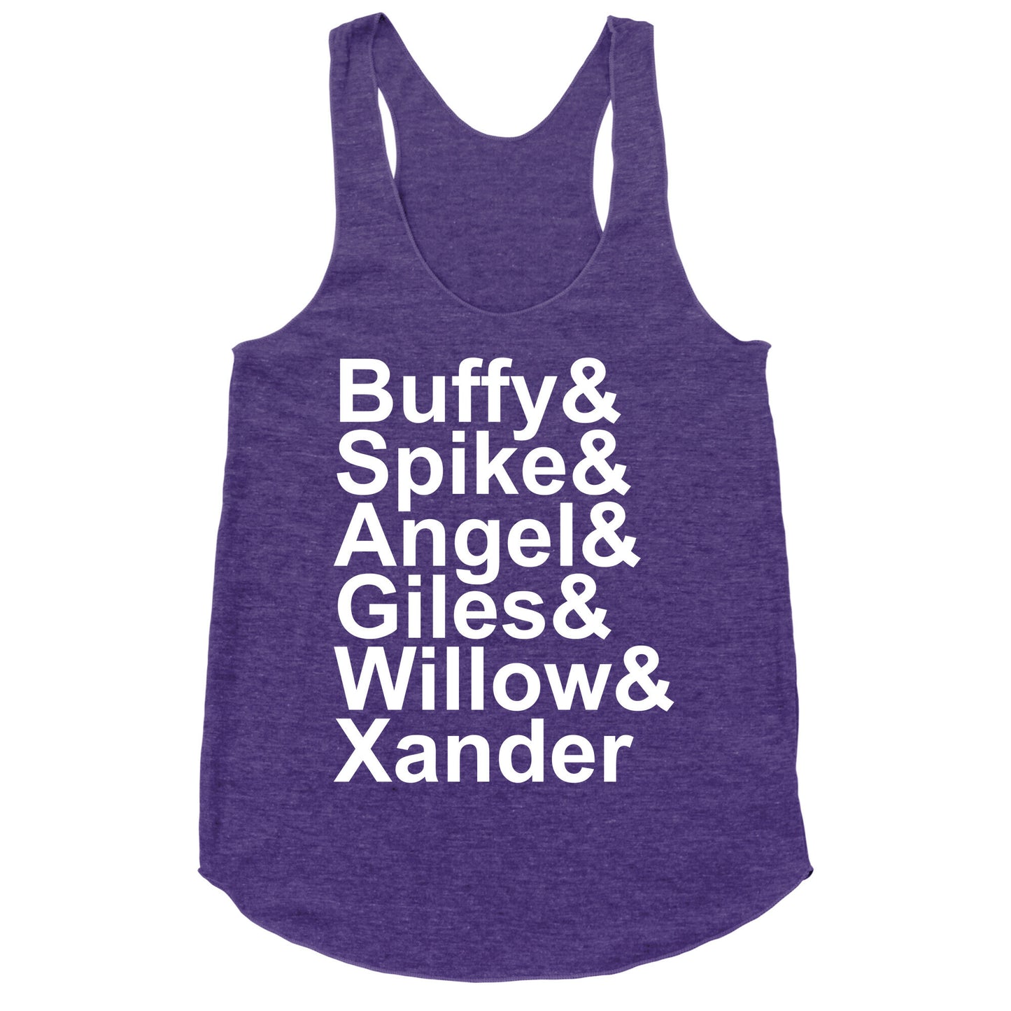 Buffy Names Racerback Tank