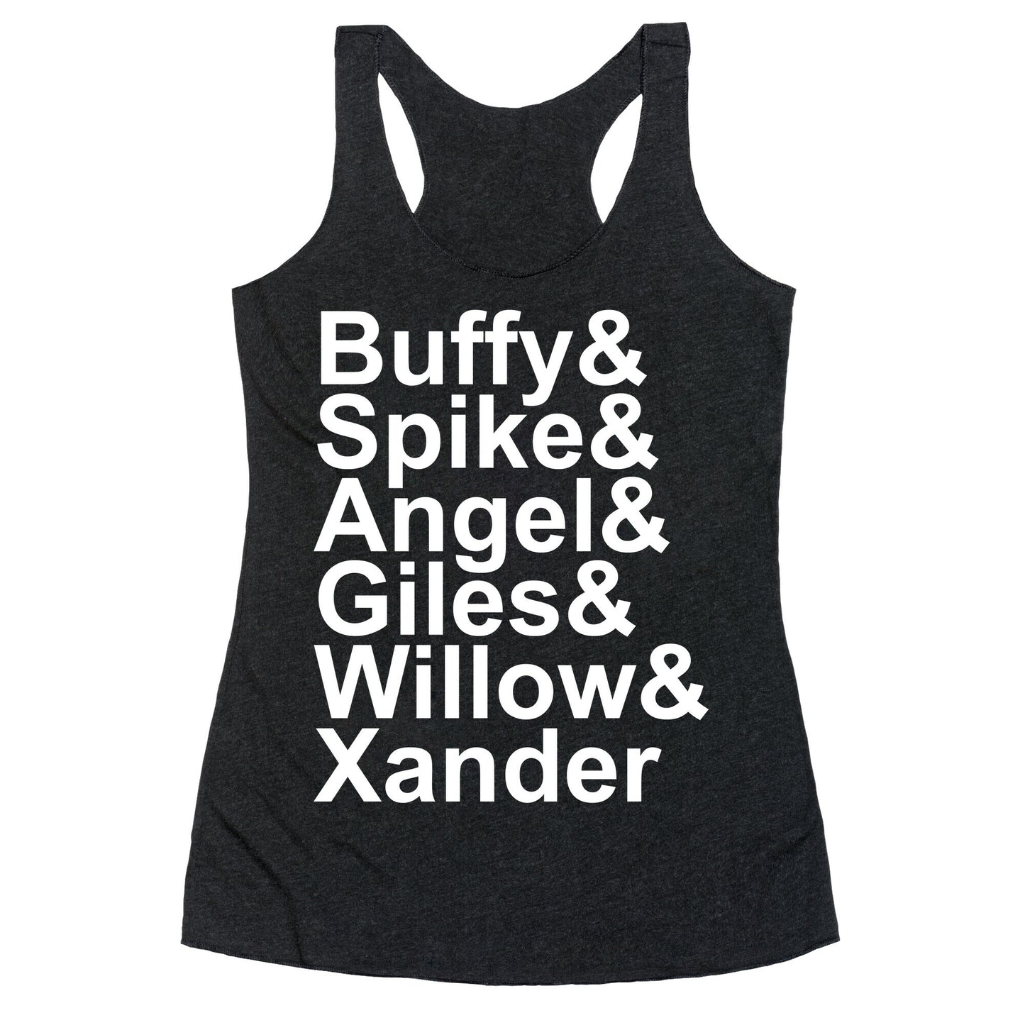 Buffy Names Racerback Tank