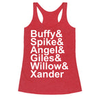 Buffy Names Racerback Tank