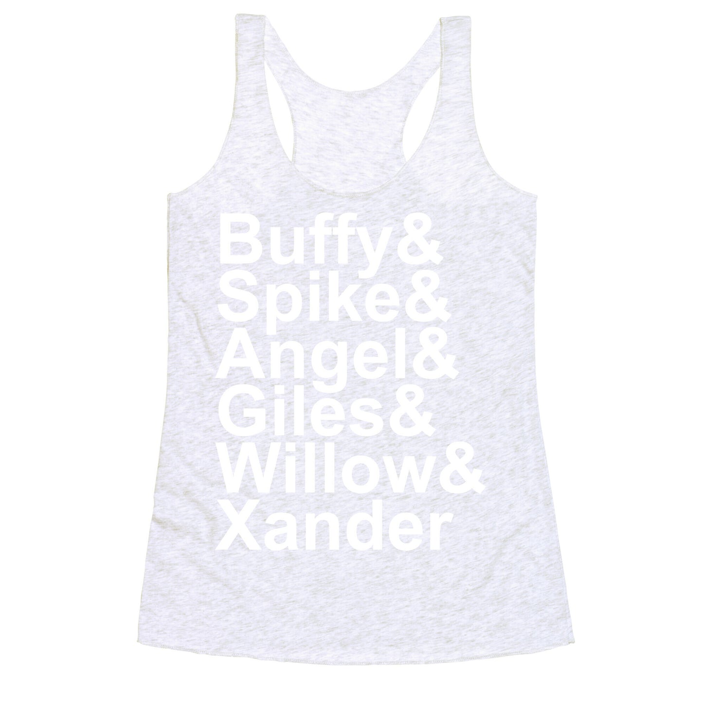 Buffy Names Racerback Tank