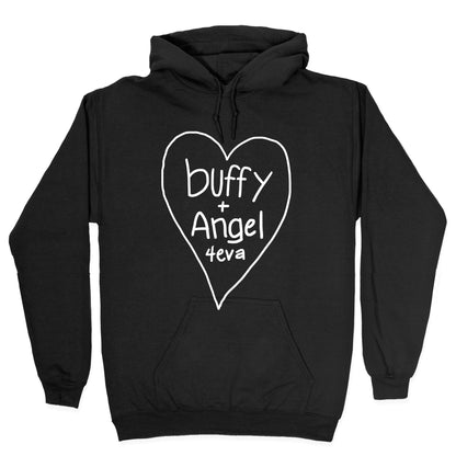 Buffy + Angel 4eva Hoodie