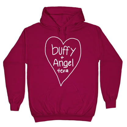 Buffy + Angel 4eva Hoodie