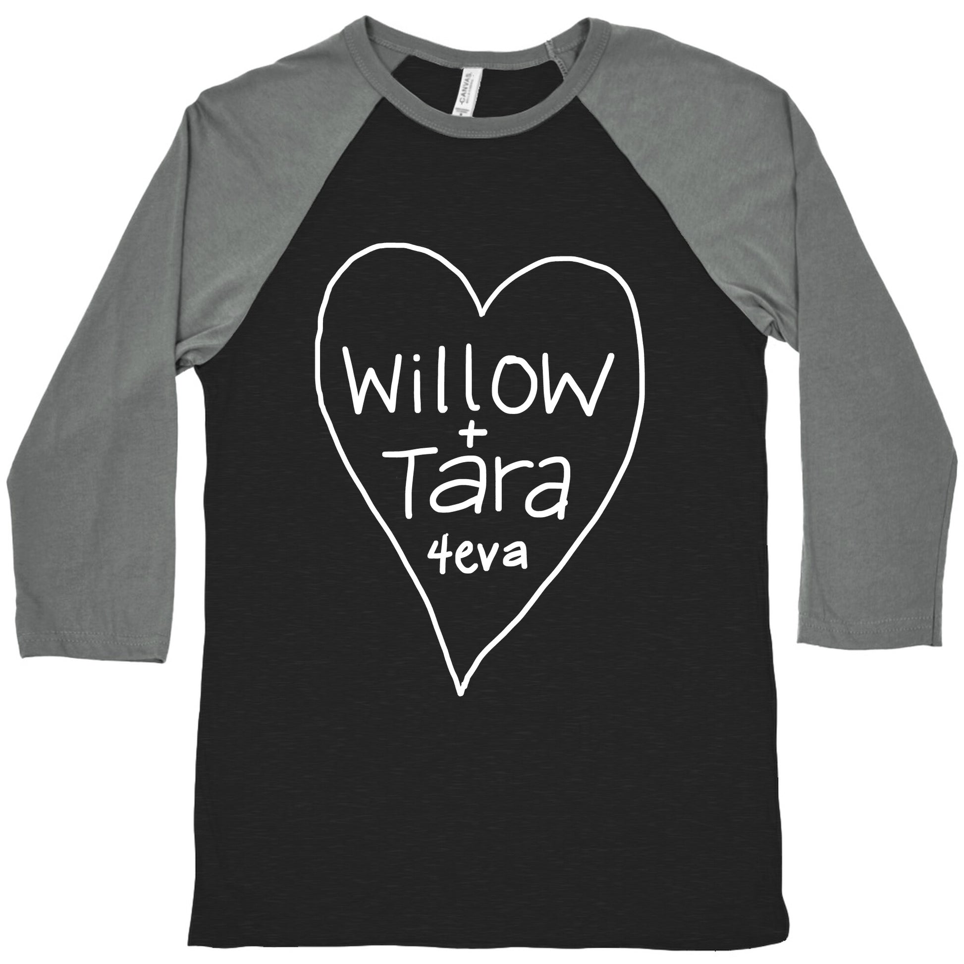 Willow + Tara 4eva Baseball Tee