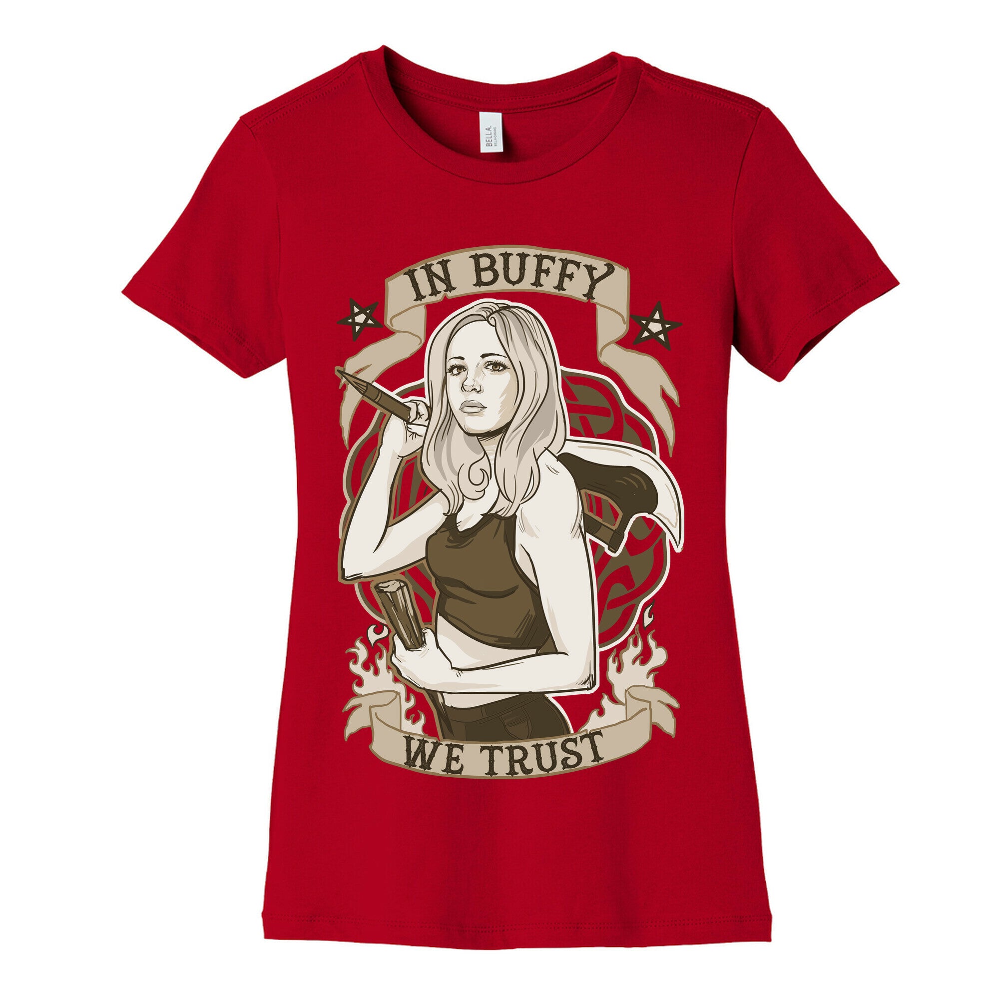 In Buffy We Trust Women's Cotton Tee
