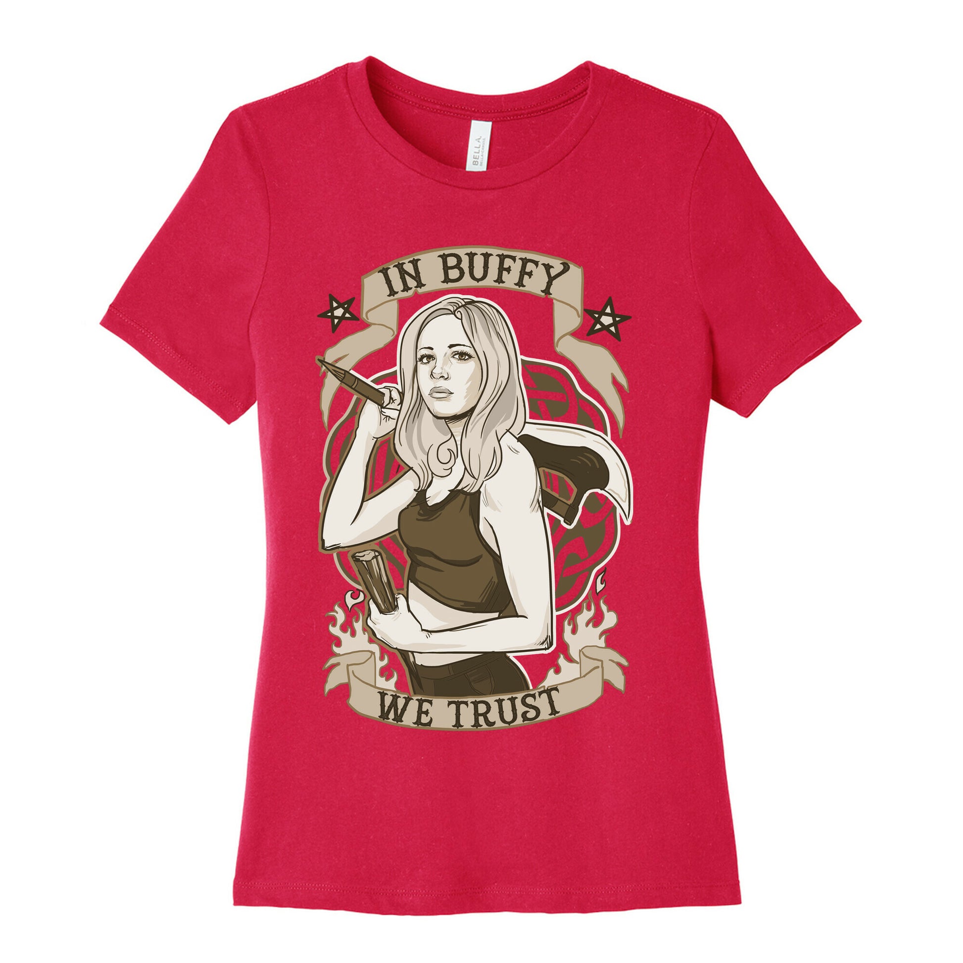 In Buffy We Trust Women's Cotton Tee