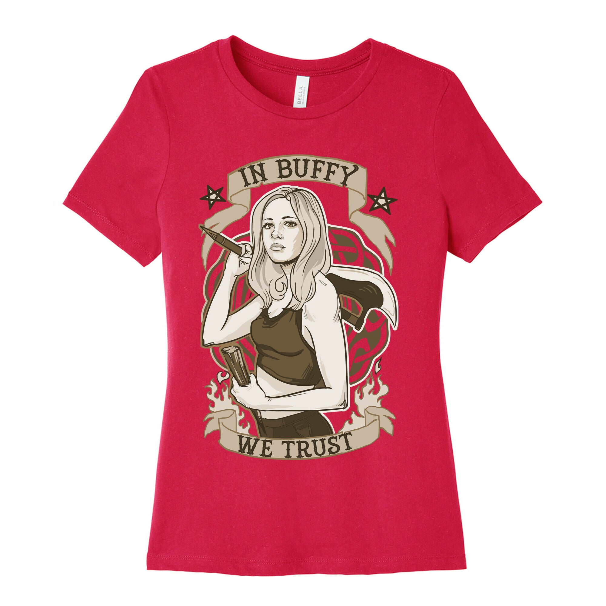 In Buffy We Trust Women's Cotton Tee
