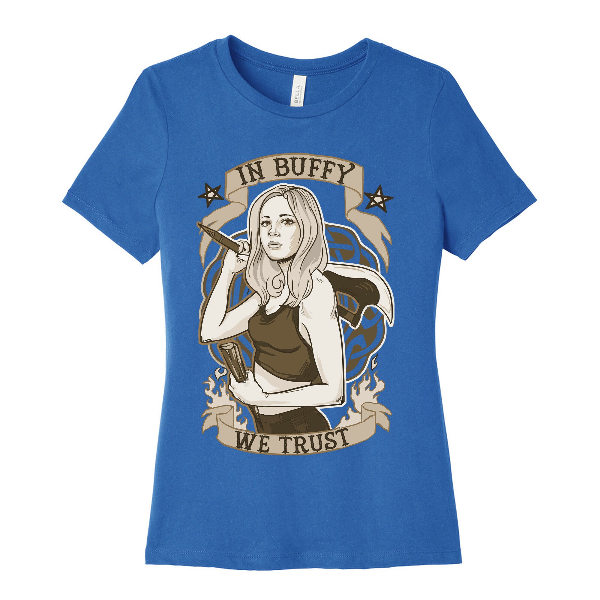 In Buffy We Trust Women's Cotton Tee