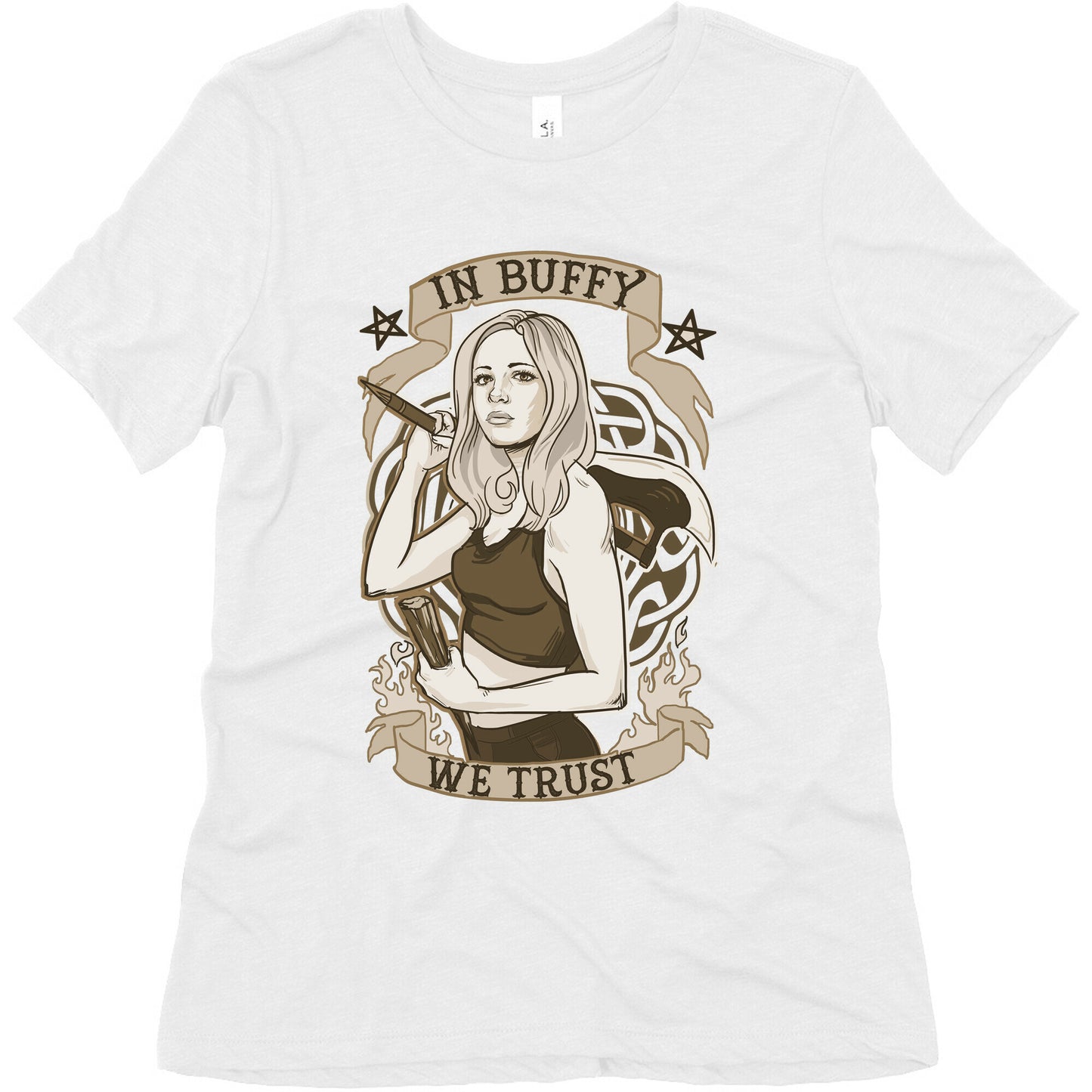 In Buffy We Trust Women's Triblend Tee