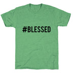#Blessed Unisex Triblend Tee