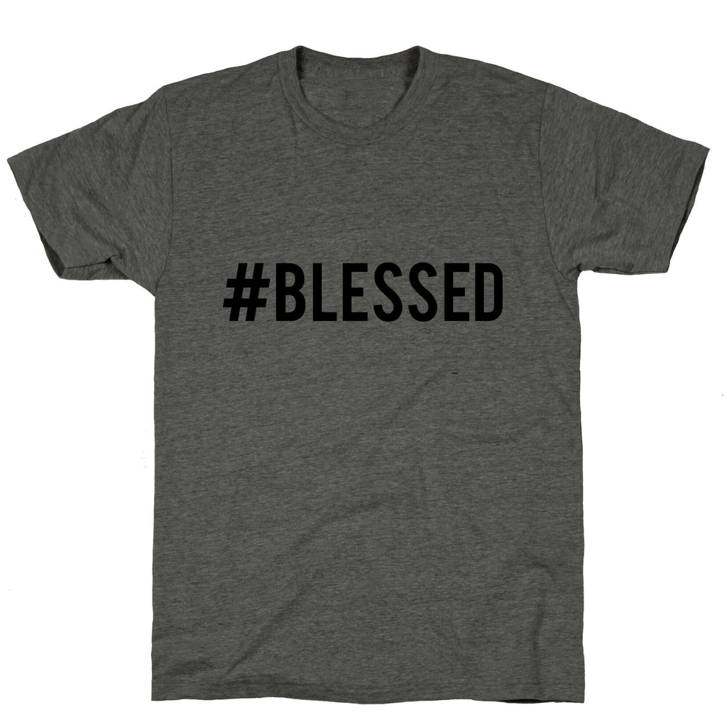 #Blessed Unisex Triblend Tee