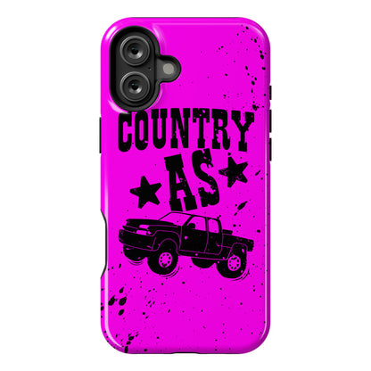 Country As Truck Phone Case
