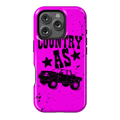 Country As Truck Phone Case