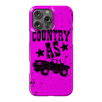 Country As Truck Phone Case