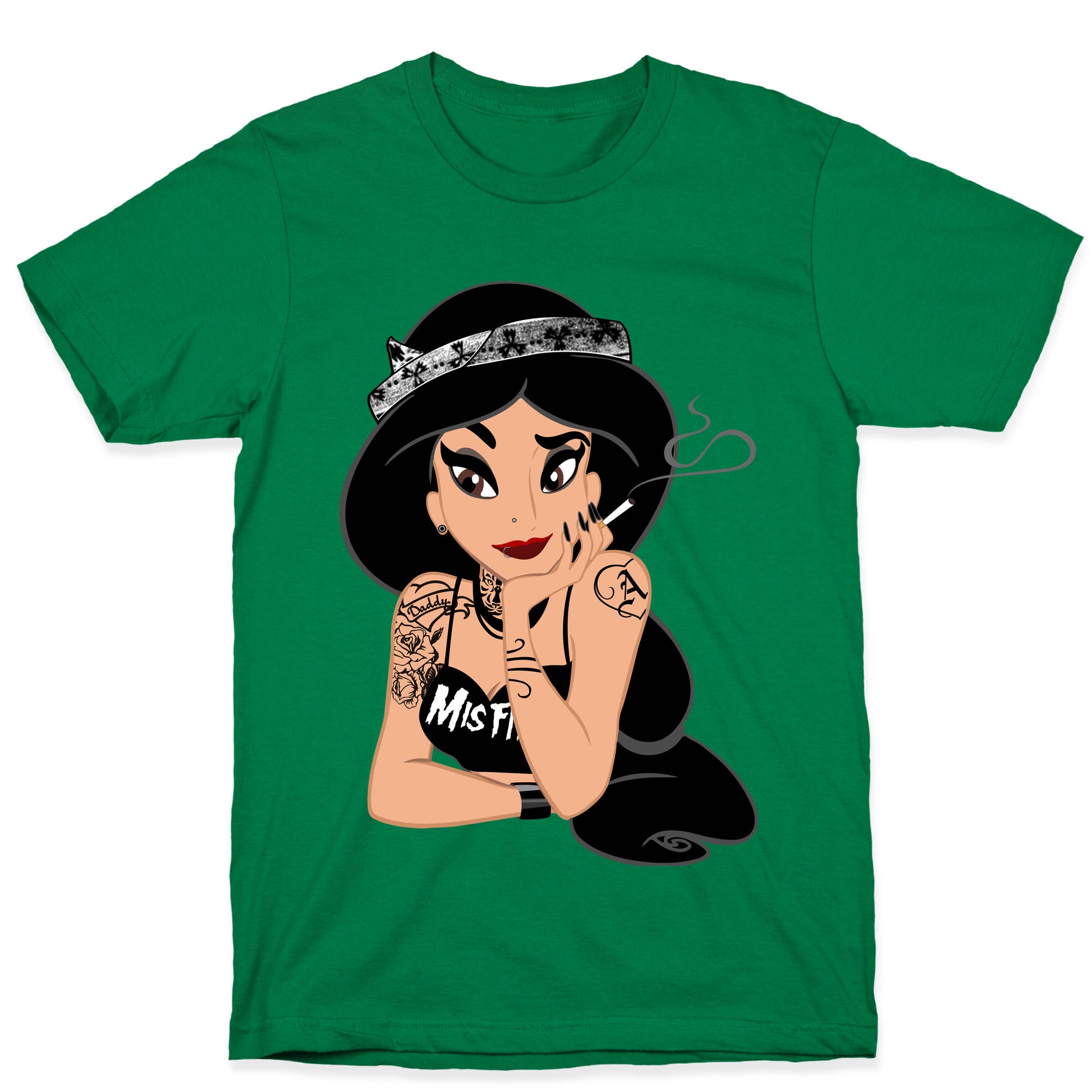 Punk Rock Princess Parody T-Shirt
