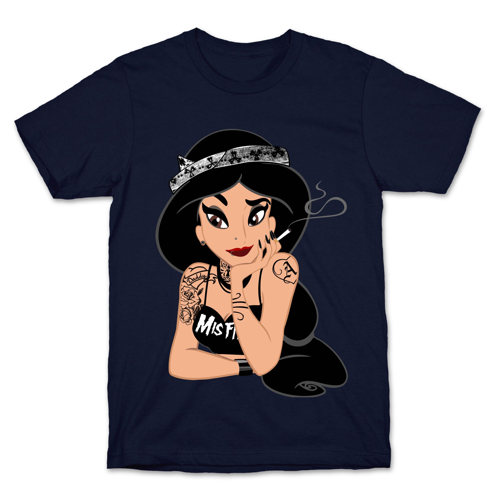 Punk Rock Princess Parody T-Shirt
