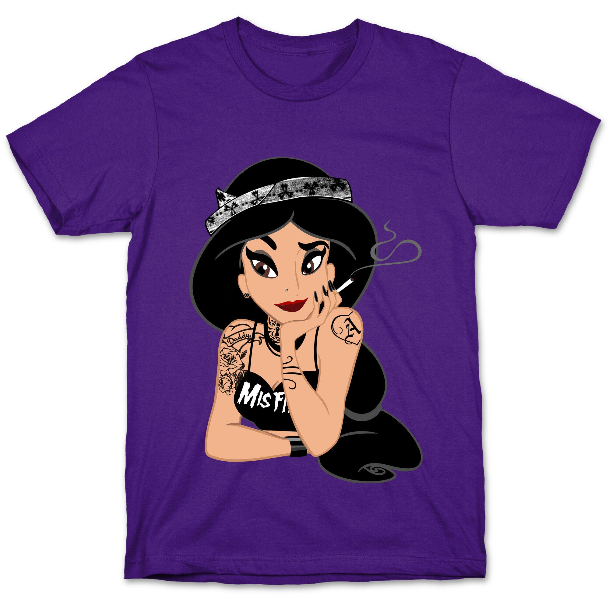 Punk Rock Princess Parody T-Shirt