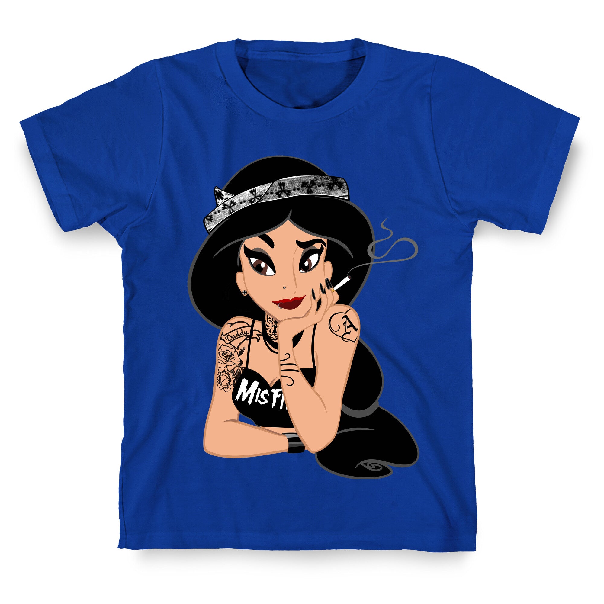 Punk Rock Princess Parody T-Shirt