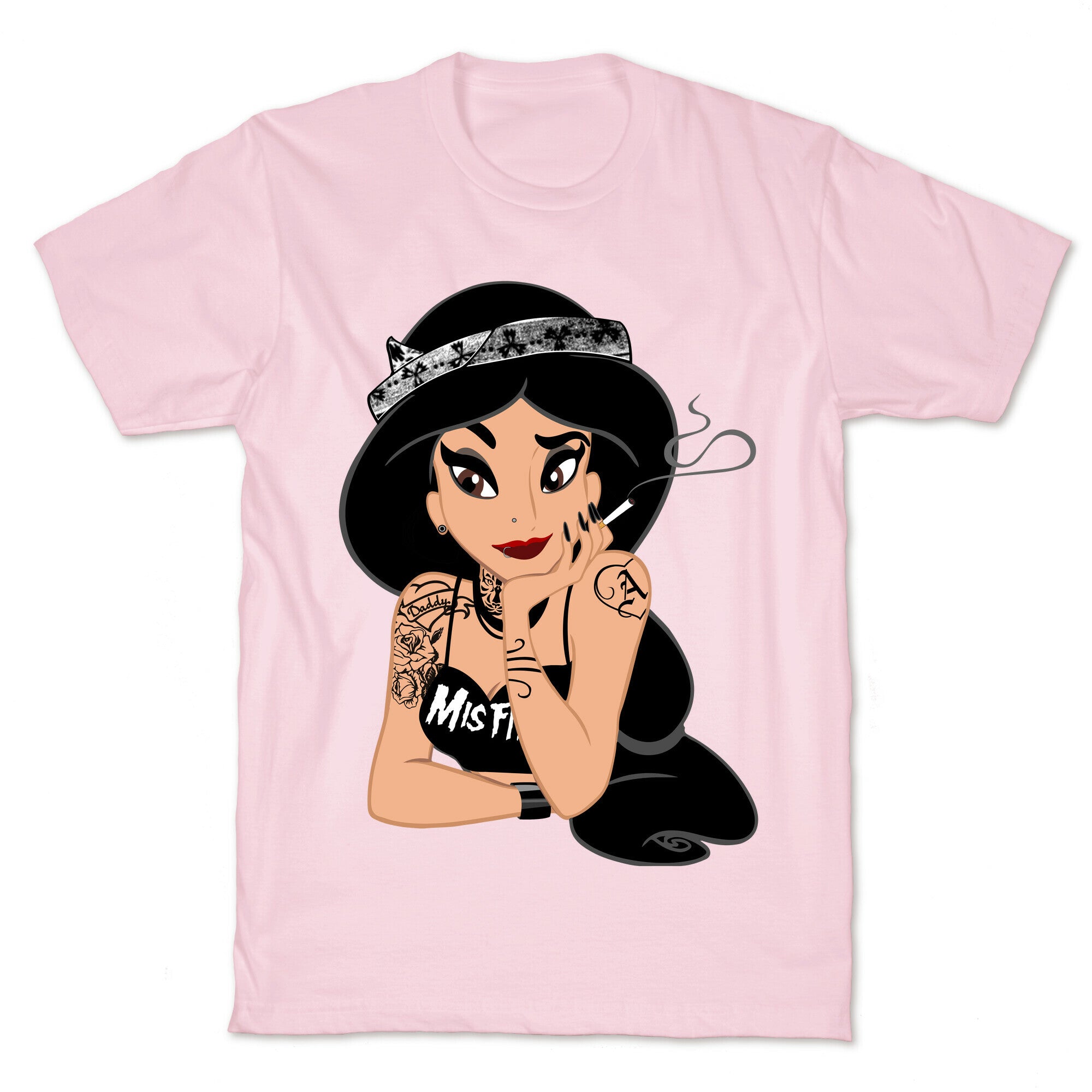 Punk Rock Princess Parody T-Shirt