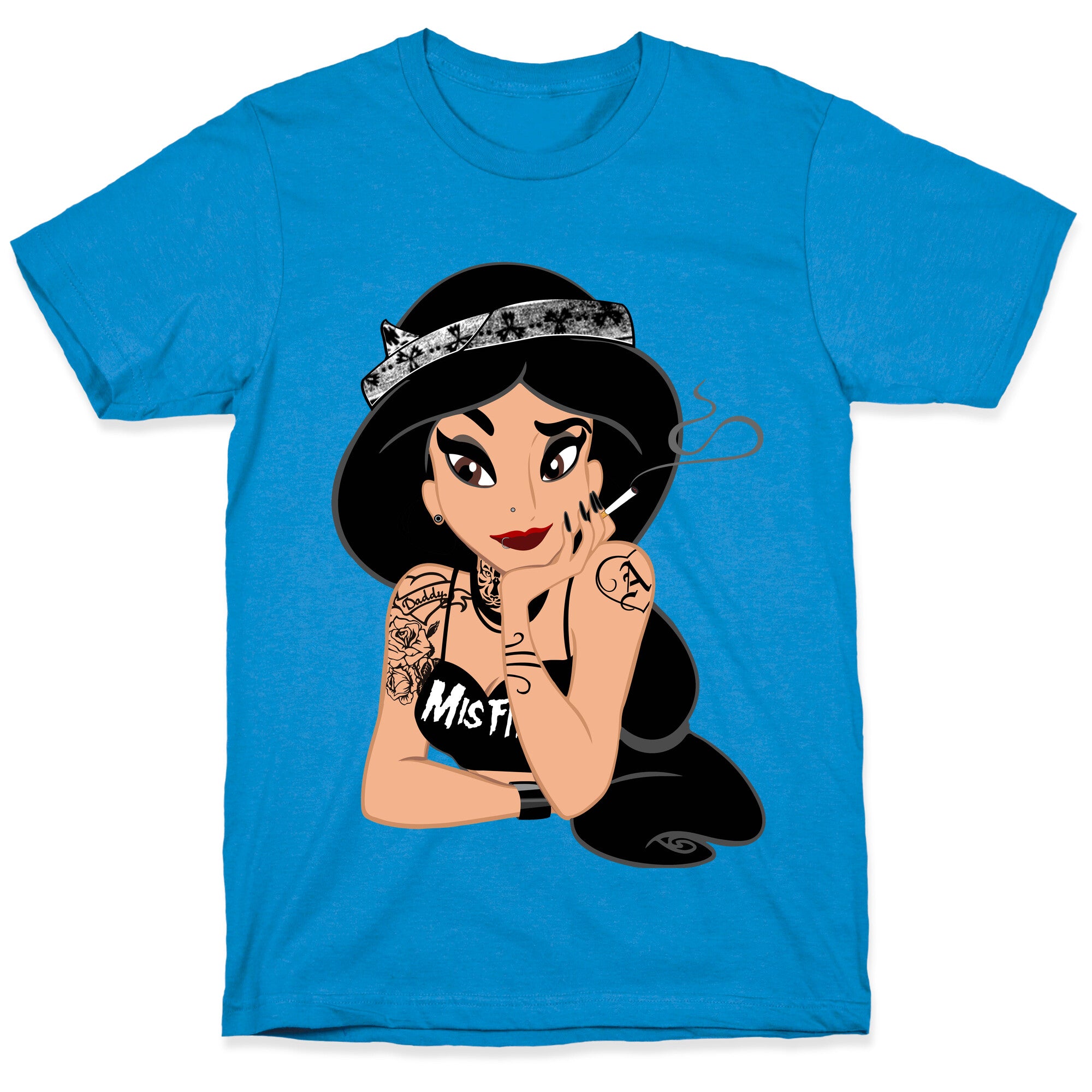 Punk Rock Princess Parody T-Shirt
