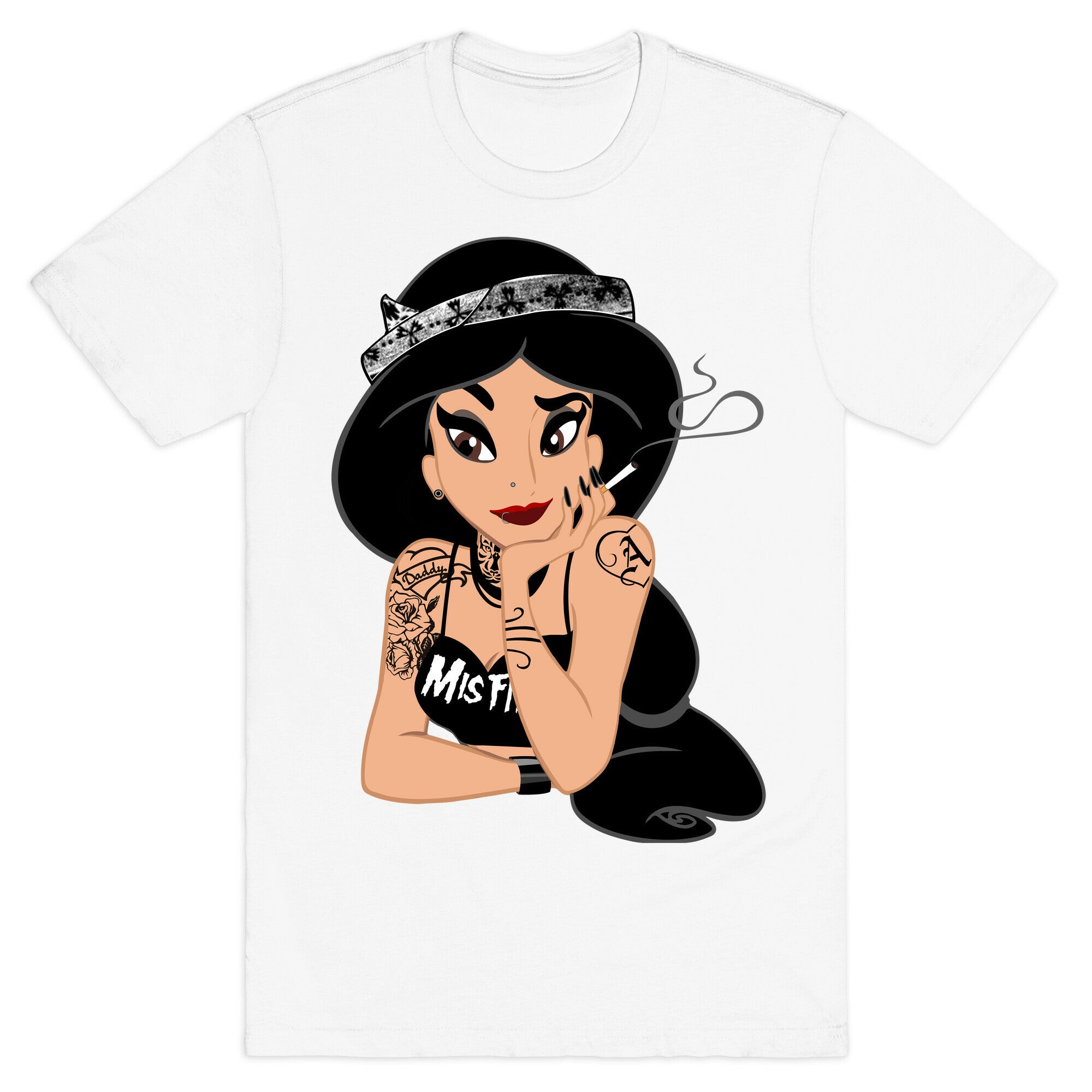 Punk Rock Princess Parody T-Shirt