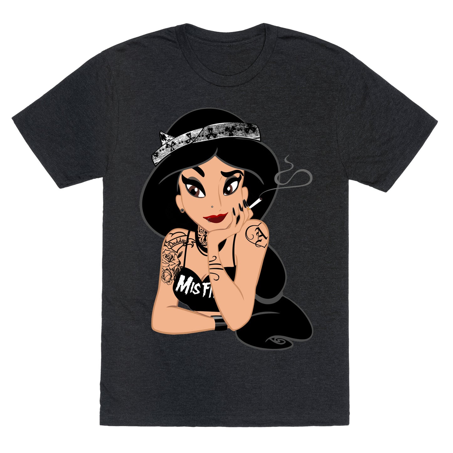 Punk Rock Princess Parody Unisex Triblend Tee