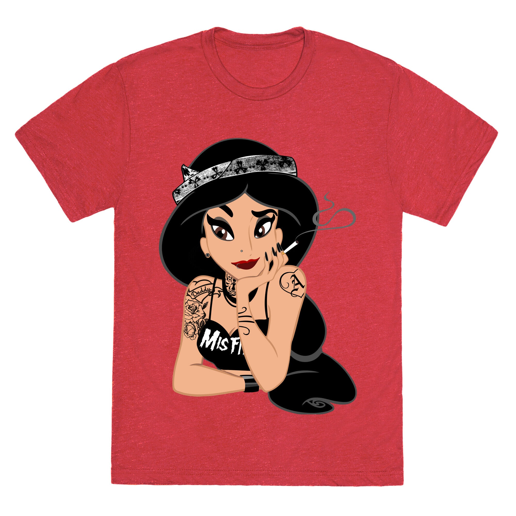 Punk Rock Princess Parody Unisex Triblend Tee