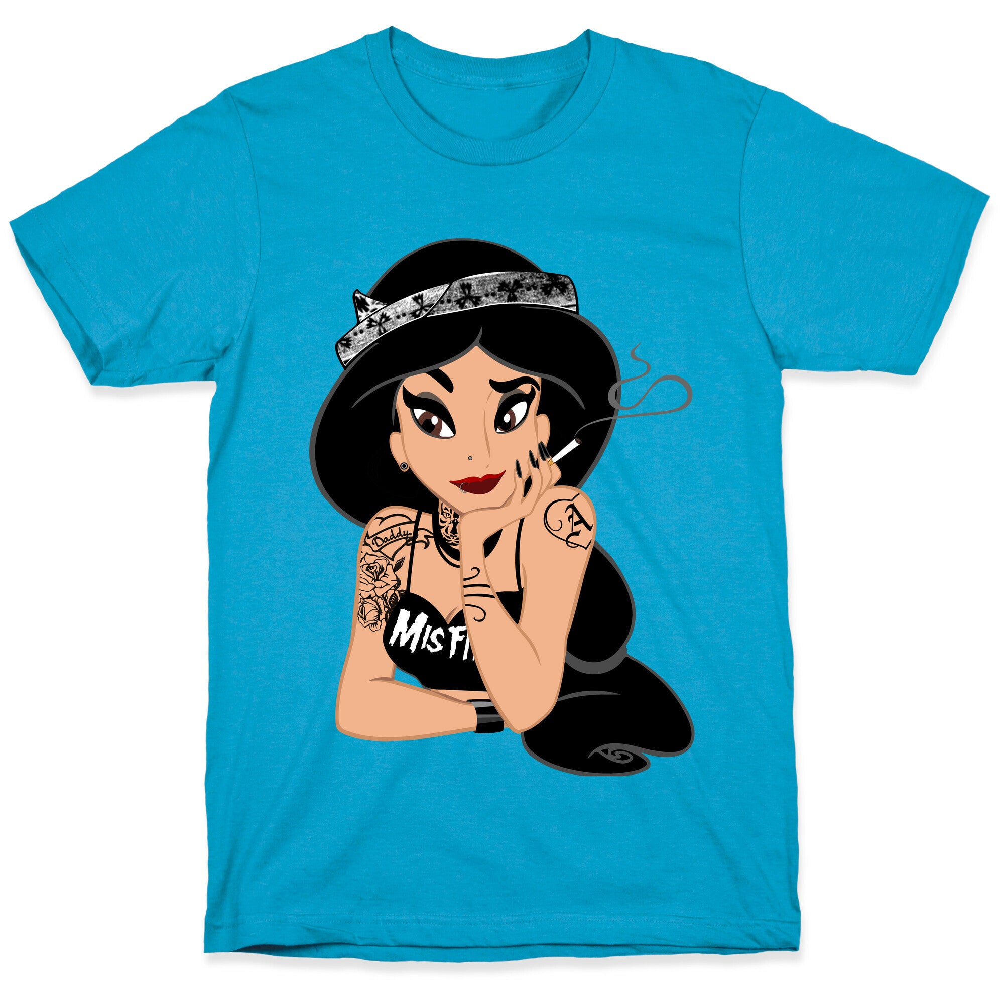 Punk Rock Princess Parody Unisex Triblend Tee