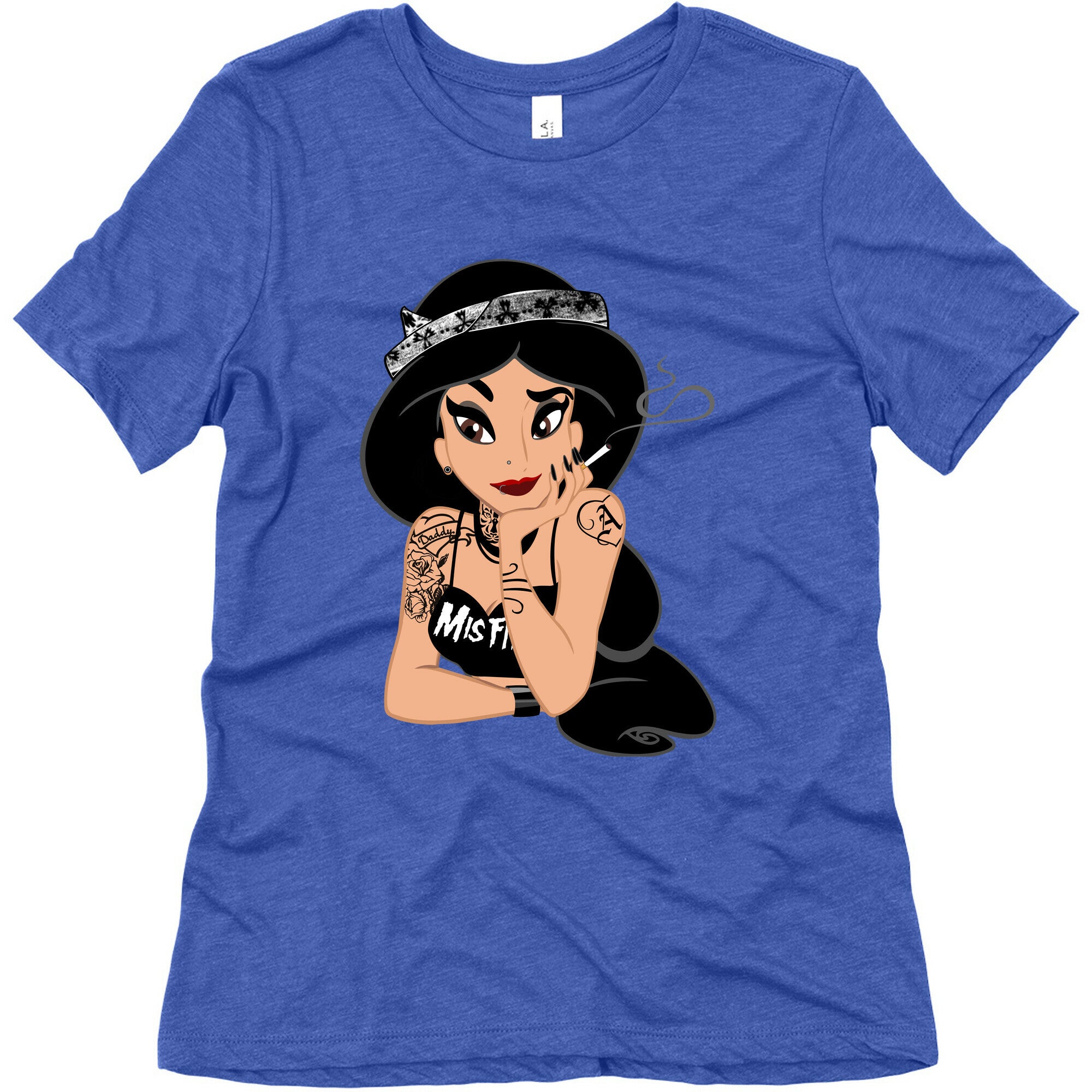 Punk Rock Princess Parody Women's Triblend Tee