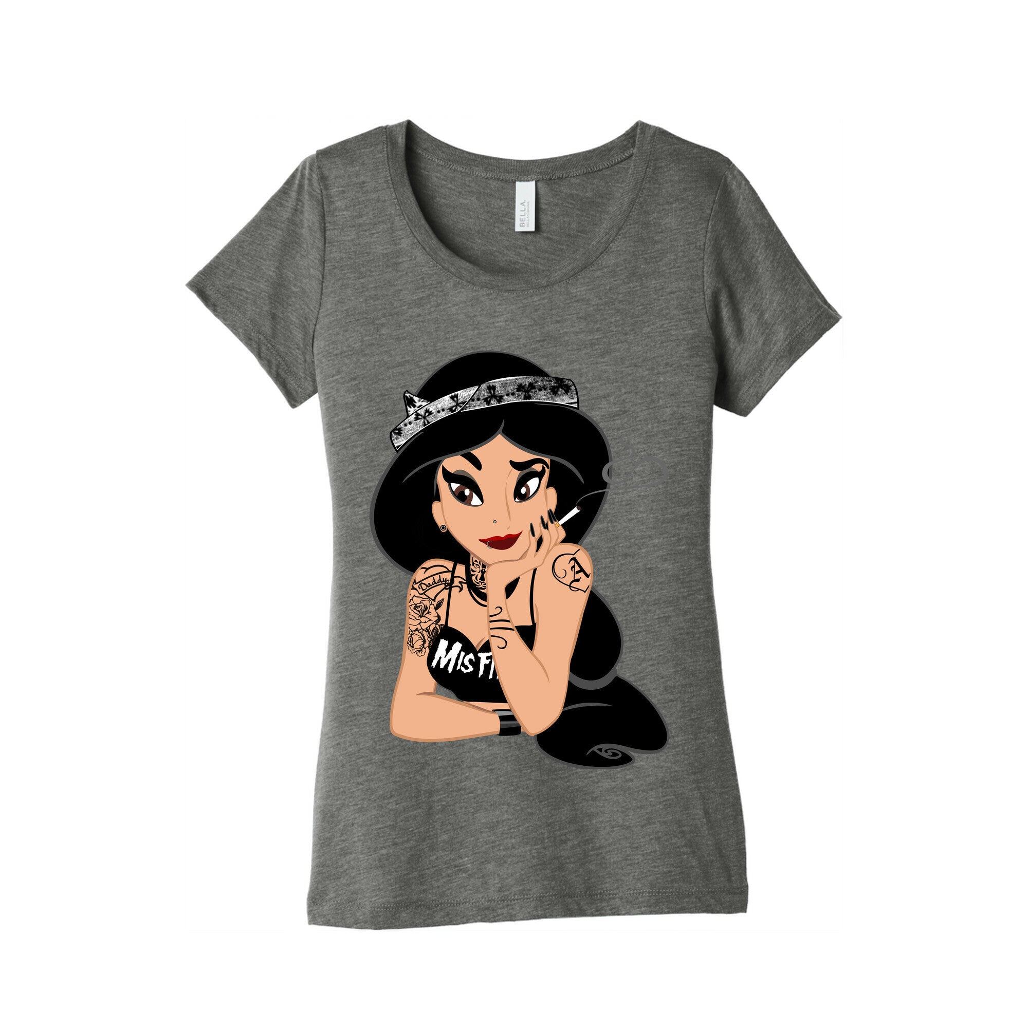Punk Rock Princess Parody Women's Triblend Tee