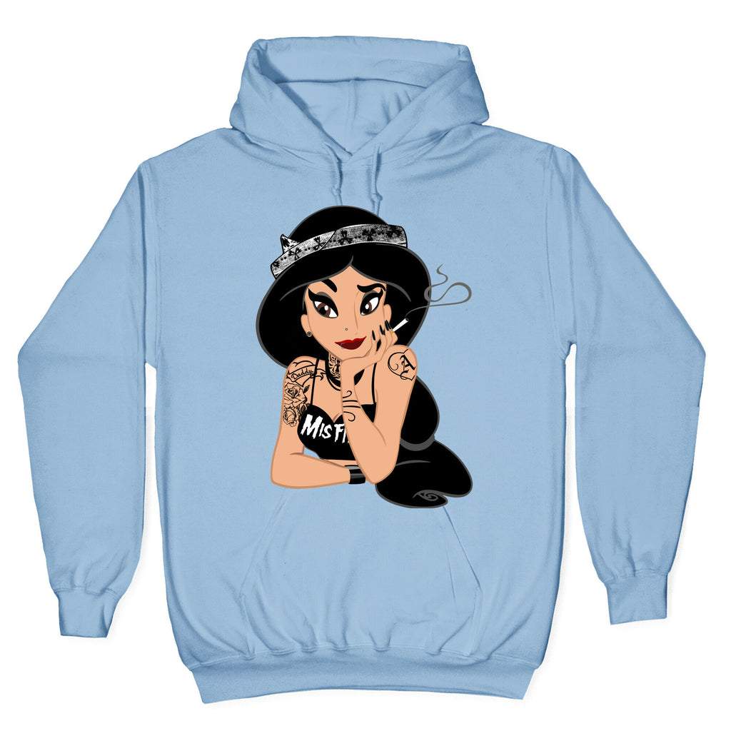 Punk Rock Princess Parody Hoodie
