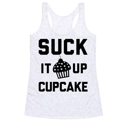 Suck It Up Cupcake Racerback Tank