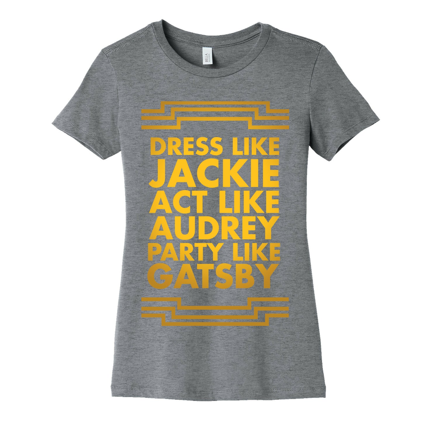 Party Like Gatsby Women's Cotton Tee