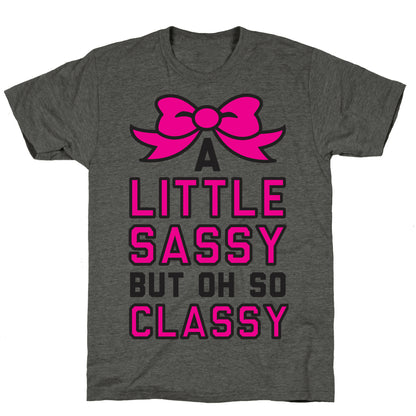Little Sassy Unisex Triblend Tee