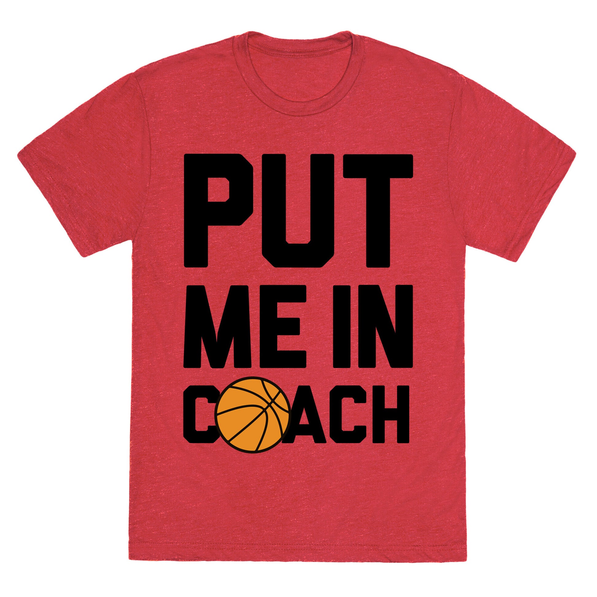 Put Me In Coach (Basketball) Unisex Triblend Tee