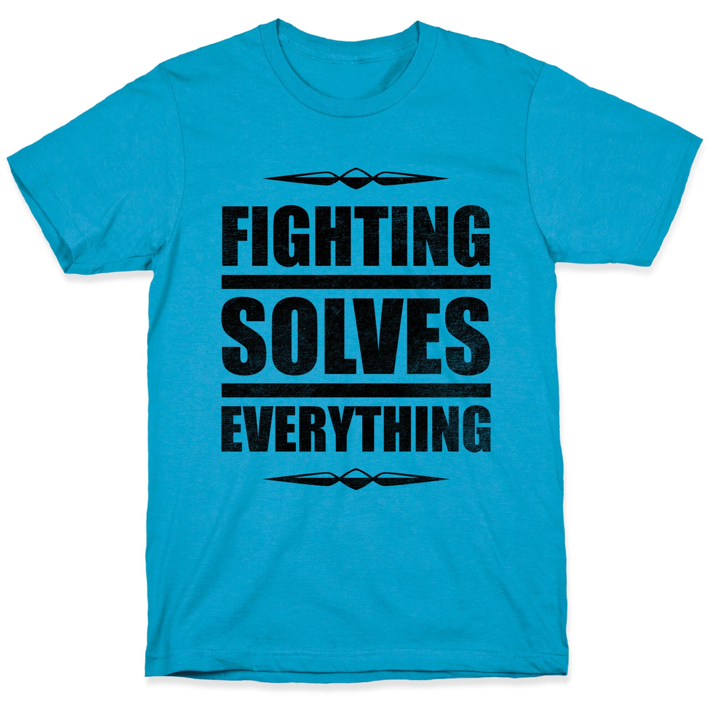 Fighting Solves Everything Unisex Triblend Tee
