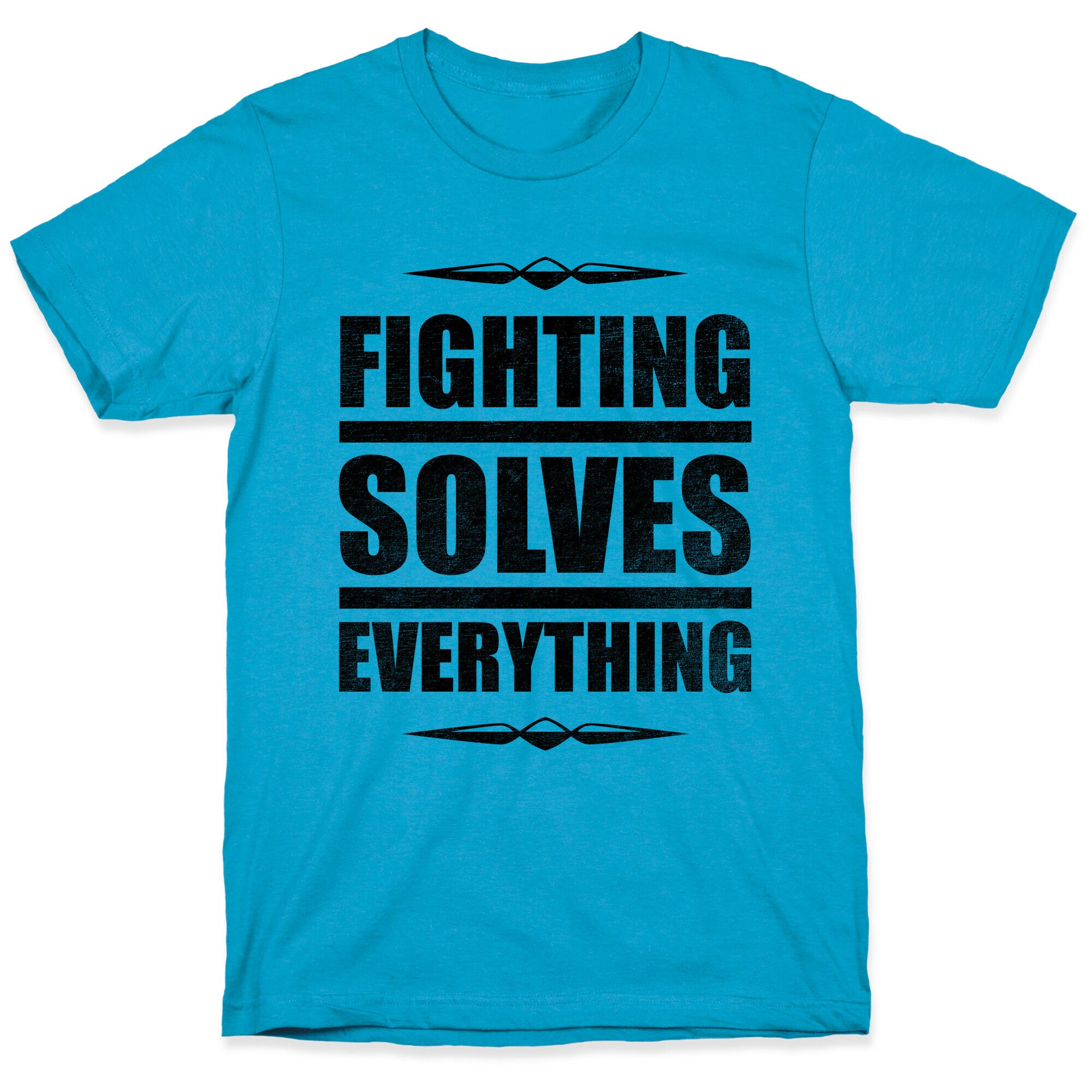 Fighting Solves Everything Unisex Triblend Tee