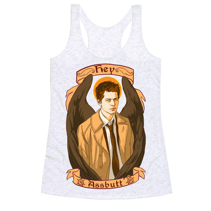 Hey Assbutt Racerback Tank